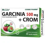 Garcinia cu Crom Cosmopharm supliment alimentar pentru sustinerea metabolismului si controlul greutatii corporale
