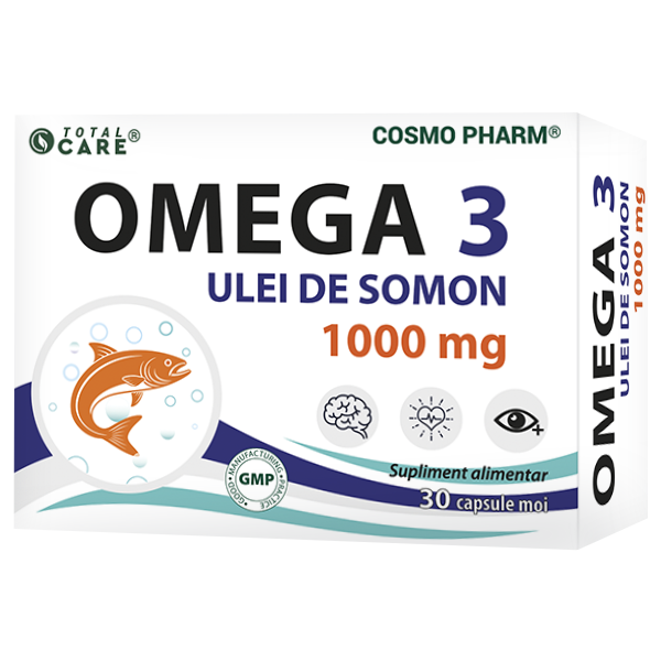 omega 3 ulei de somon cosmopharm
