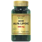 ACID ALFA LIPOIC (ALA) 600 mg 1 Acid Alfa Lipoic Cosmopharm capsule – supliment antioxidant pentru protectia celulara, reducerea stresului oxidativ si sustinerea metabolismului si sanatatii nervilor