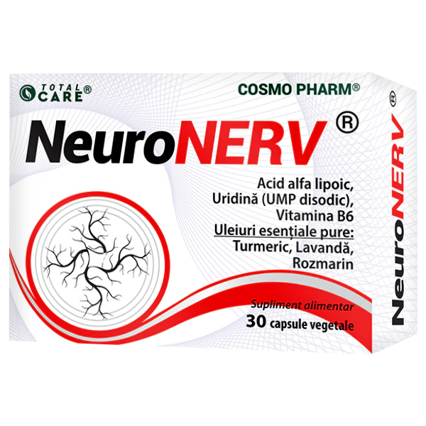 NeuroNerv Cosmopharm supliment pentru sustinerea sistemului nervos si memoriei