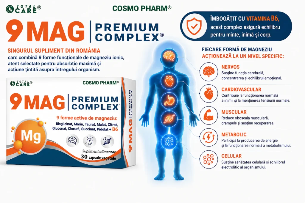 9 MAG PREMIUM COMPLEX® 6 9 MAG PREMIUM COMPLEX beneficii