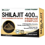 Shilajit PREMIUM COMPLEX 2 Shilajit – supliment natural din medicina ayurvedică, cunoscut pentru efectele antioxidante, creșterea energiei, susținerea imunității și a funcției cognitive