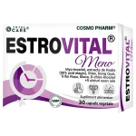 ESTROVITAL® MENO 2 Estrovital Meno Cosmopharm capsule – supliment naturist pentru menopauza, echilibru hormonal feminin, reducerea bufeurilor, insomniei si sustinerea starii de bine