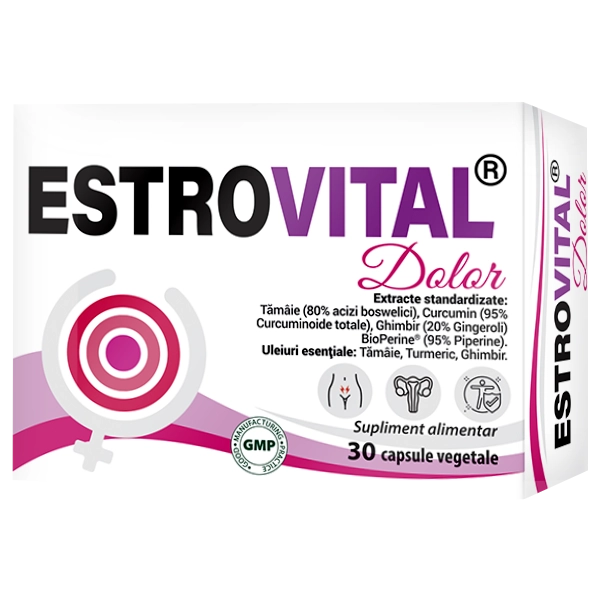 ESTROVITAL® DOLOR 27 Estrovital-Dolor-pastile-dureri-menstruale
