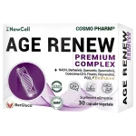 AGE RENEW® by NEW CELL 1 AGE RENEW® by NEW CELL | Supliment pentru longevitate, energie celulară și anti-aging, 30 capsule vegetale