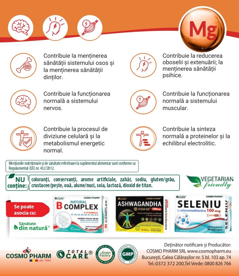 Prospect magneziu bisclicinat 1875 mg p1 - Cosmopharm