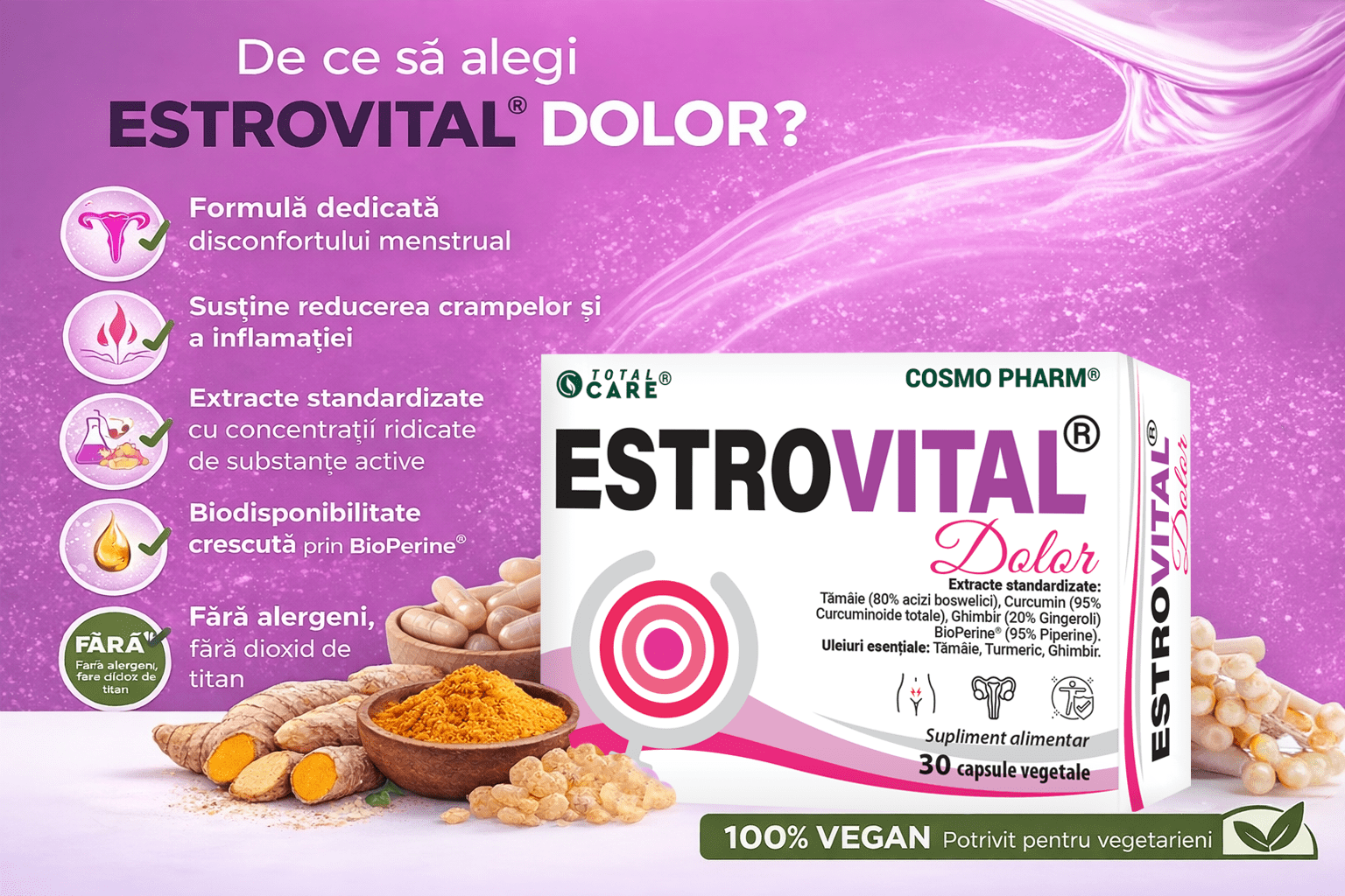De ce sa alegi Estrovita Dolor?