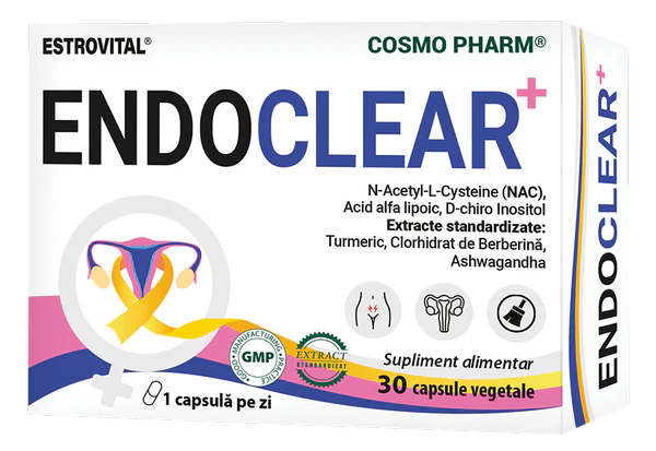 Estrovital ENDOCLEAR - Suport pentru imunitate, echilibru metabolic, energie și reducerea stresului.