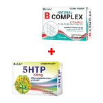 Pachete PROMO 5HTP si B COMPLEX Cosmopharm