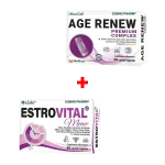 Pachete PROMO Estrovital si Age Renew Cosmopharm