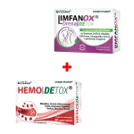 Pachete PROMO Hemodetox si Limfanox Cosmopharm