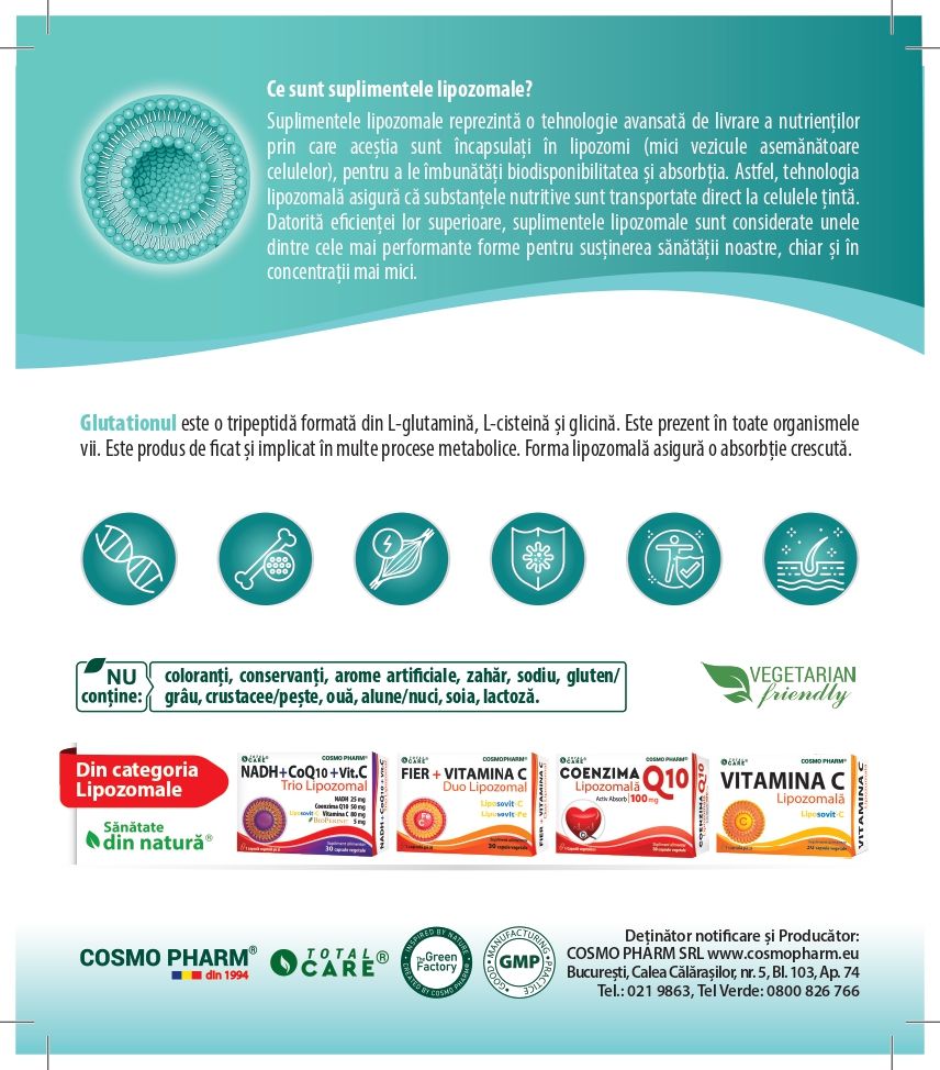 Glutation Redus Lipozomal Advanced Strenght 490 mg 6 Prospect Glutathione Lipozomal 490 page 0002