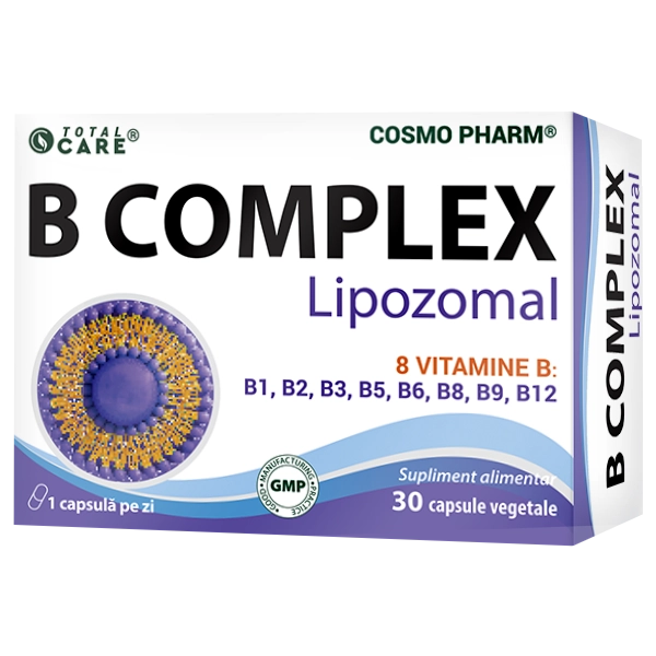 B Complex Lipozomal 6 B Complex Lipozomal Supliment alimentar cu vitamine B
