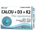 Calciu + D3 + K2 Trio Lipozomal 1 calciu d3 k2 trio lipozomal