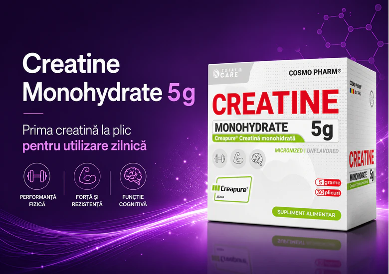 Cosmopharm – Lansare creatina la plic
