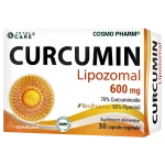 CURCUMIN LIPOZOMAL 600 mg cu piperina BioPerine® 2 curcumin lipozomal 600 mg cosmopharm