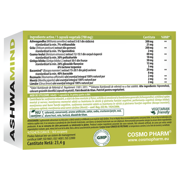 ASHWAMIND 5 ashwamind cosmopharm