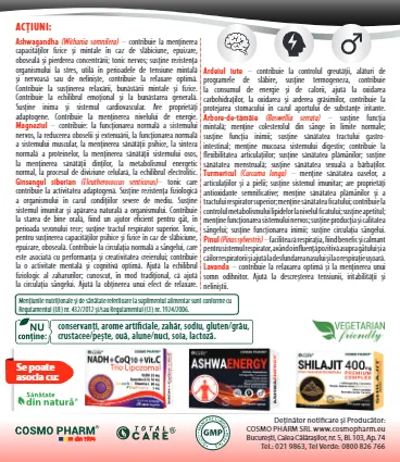 ASHWAFIT 5 ashwafit beneficii