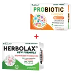 Pachet Tranzit & Microbiotă 1 herbolax new formula probiotic complex