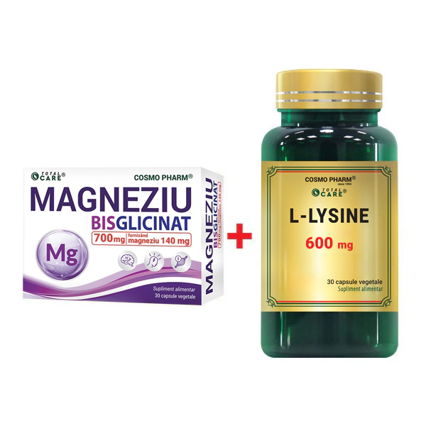 Pachet Recuperare & Vitalitate 10 magneziu bisglicinat l lysine