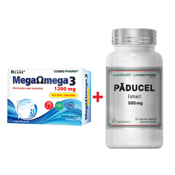 Pachet Cardio Protect 16 mega omega paducel