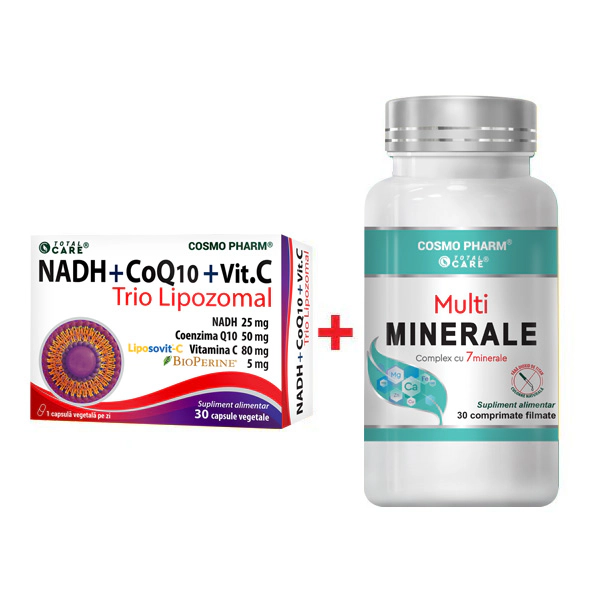 Pachet Energy Boost Premium 13 nadh multi minerale