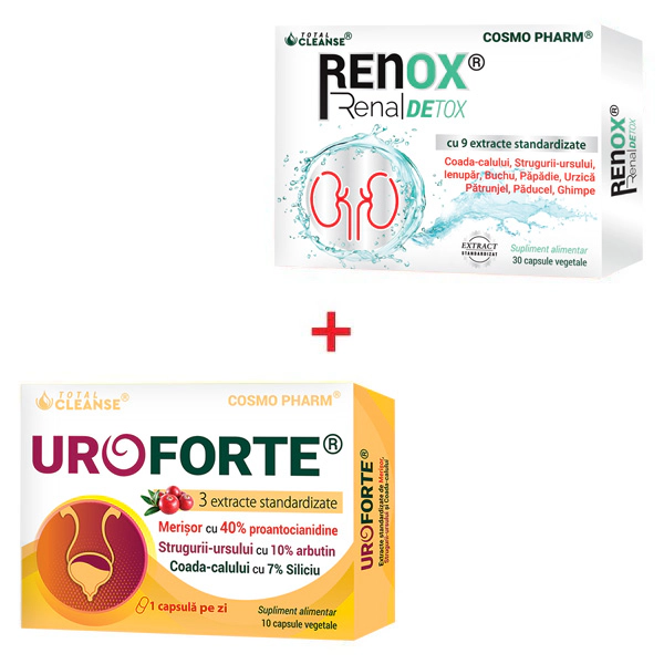 Pachet Tract Urinar & Rinichi 7 uroforte