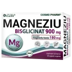 Magneziu Bisglicinat, 900 mg, 30 capsule vegetale 2 Magneziu Bisglicinat Concentrat Cosmo Pharm – supliment magneziu chelat cu absorbție ridicată